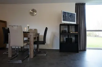 TV/Unterhaltungsangebot in der Unterkunft Haus zwischen den Deichen Wohnung 3
