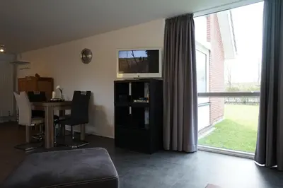 Küche/Küchenzeile in der Unterkunft Haus zwischen den Deichen Wohnung 3