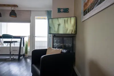 TV/Unterhaltungsangebot in der Unterkunft Büsumer Hochhaus Büsumer Möwenblick
