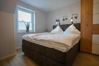 Ein Bett oder Betten in einem Zimmer der Unterkunft Elsi Deluxe zwischen Hafen und Zentrum