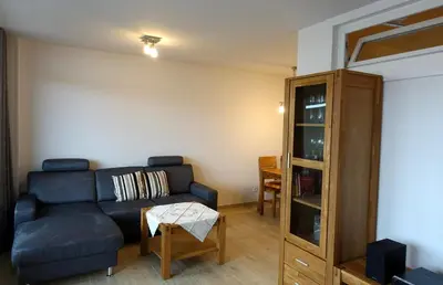 Ein Sitzbereich in der Unterkunft Panorama Whg 81, 5 OG