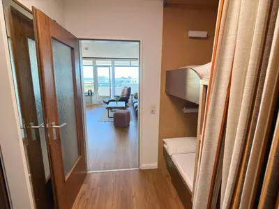 Ein Badezimmer in der Unterkunft Panorama Whg 111, 8 OG
