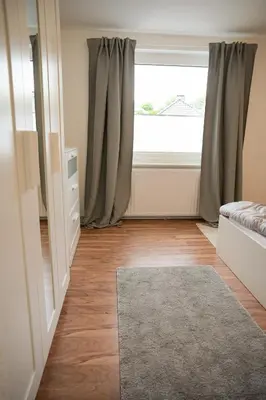 Ein Bett oder Betten in einem Zimmer der Unterkunft Tolle FeWo für 2 Personen