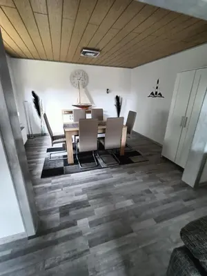 Ein Sitzbereich in der Unterkunft Ferienhaus Ant Fleet