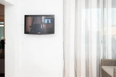 TV/Unterhaltungsangebot in der Unterkunft Haus Hanseatic, Wohnung 112