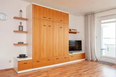 TV/Unterhaltungsangebot in der Unterkunft Haus Hanseatic, Wohnung 209