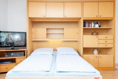 TV/Unterhaltungsangebot in der Unterkunft Haus Hanseatic, Wohnung 302