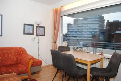 Ein Sitzbereich in der Unterkunft Haus Hanseatic, Wohnung 304