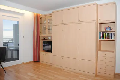 Die Bibliothek in der Ferienwohnung