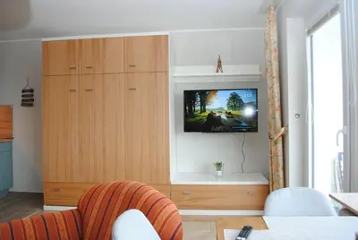 TV/Unterhaltungsangebot in der Unterkunft Haus Hanseatic, Wohnung 512