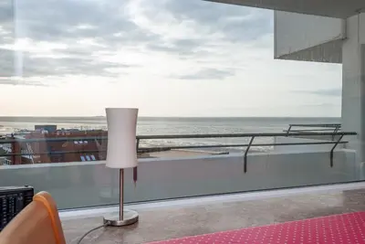 Ein allgemeiner Meerblick oder ein Meerblick von der Ferienwohnung aus