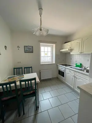 Küche/Küchenzeile in der Unterkunft Haus Nordseegruß 3