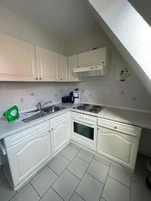 Küche/Küchenzeile in der Unterkunft Haus Nordseegruß 2