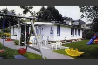 Ein Garten an der Unterkunft Badehausallee 20 Wohnung 1