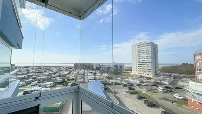 Ein allgemeiner Blick auf Cuxhaven oder ein Stadtblick von der Ferienwohnung aus