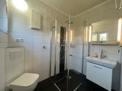 Ein Badezimmer in der Unterkunft Christian-Brütt-Weg 42